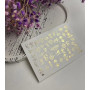 Vodolepky na nechty Folia FG 009 gold