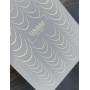 Vodolepky na nechty Folia FG 180 gold