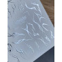 Vodolepky na nechty Folia FG 183 silver