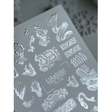 Vodolepky na nechty Folia FG 186 silver