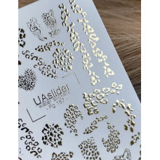 Vodolepky na nechty Folia FG 187 gold