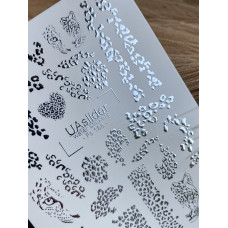 Vodolepky na nechty Folia FG 188 silver