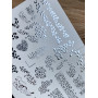 Vodolepky na nechty Folia FG 188 silver