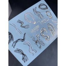 Vodolepky na nechty Color And Foil 189