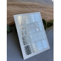 Vodolepky na nechty Folia FG 195 silver