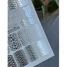 Vodolepky na nechty Folia FG 195 silver