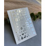 Vodolepky na nechty Folia FG 204 silver