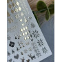 Vodolepky na nechty Folia FG 204 silver