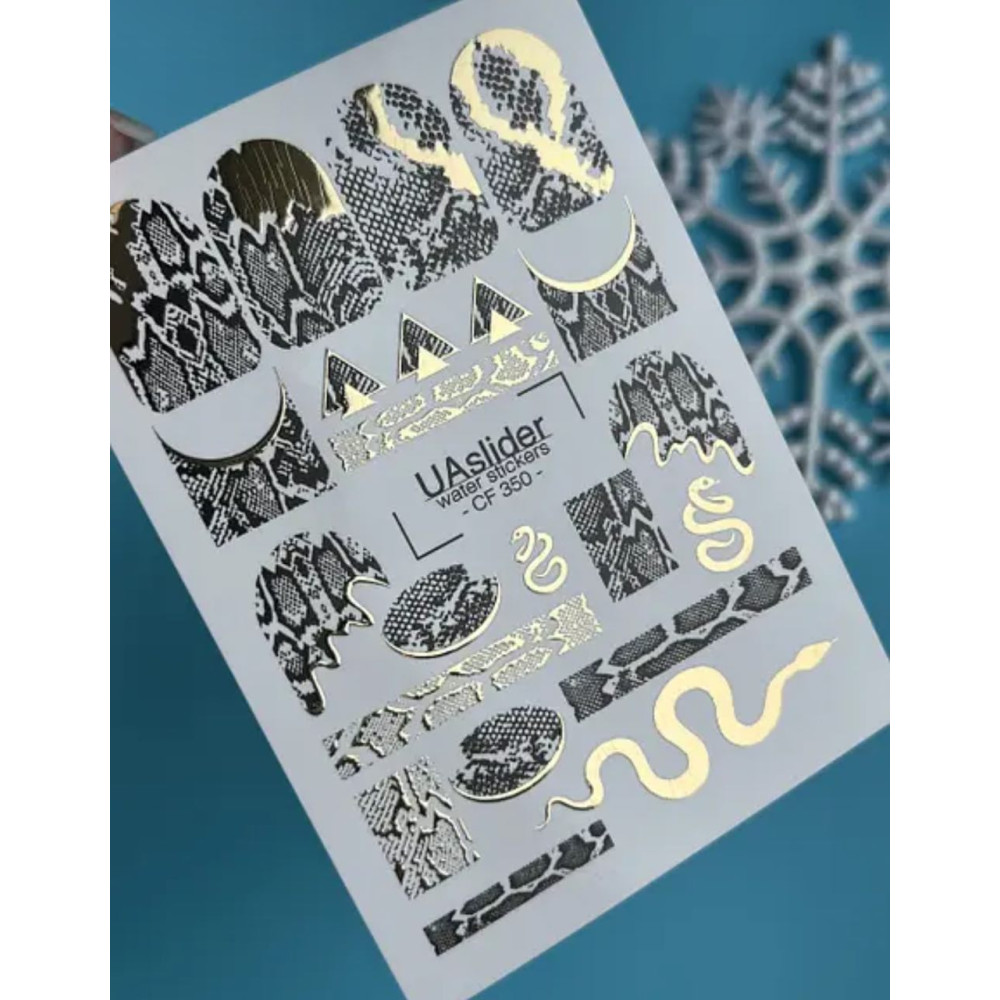 Vodolepky na nechty Color And Foil 350