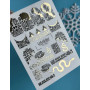 Vodolepky na nechty Color And Foil 350