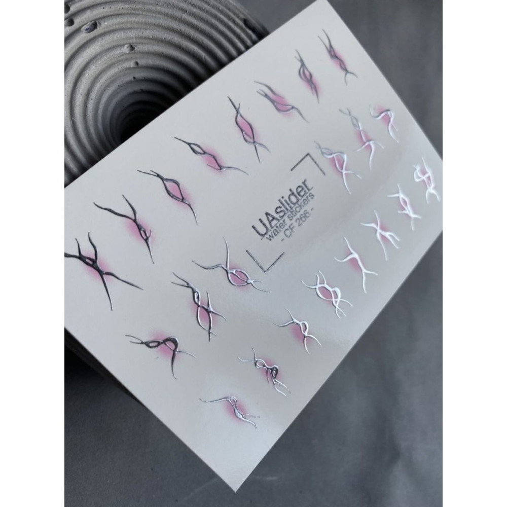Vodolepky na nechty Color And Foil 266