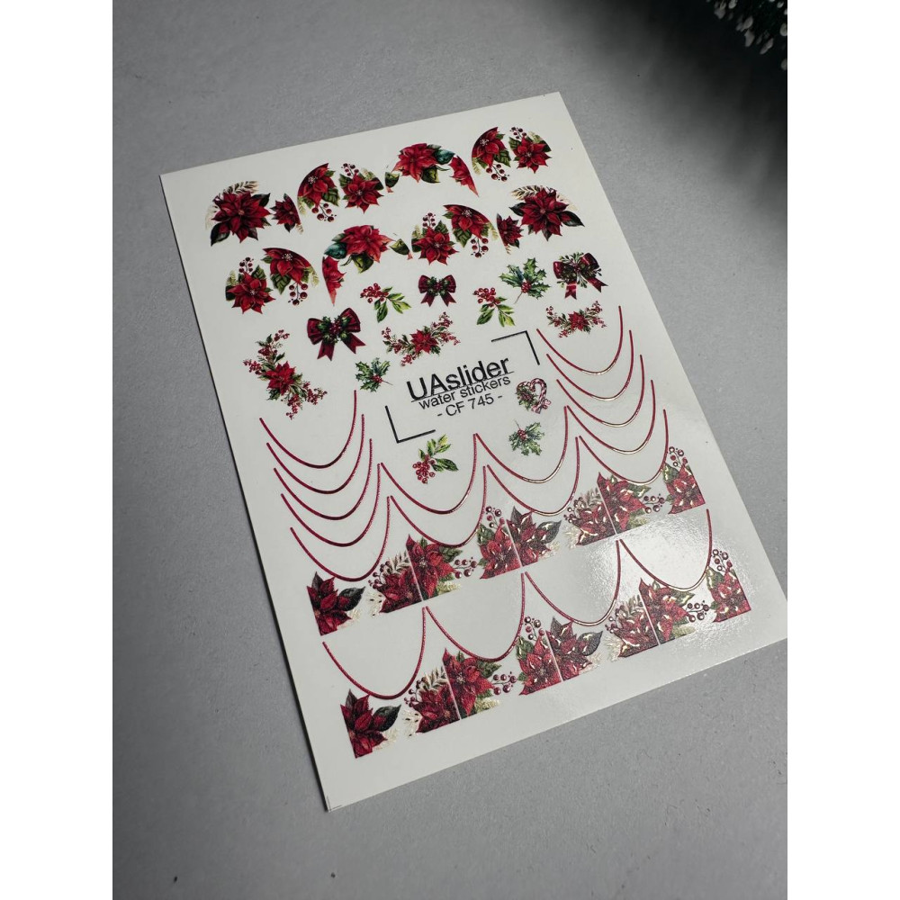 Vodolepky na nechty Color And Folia 745