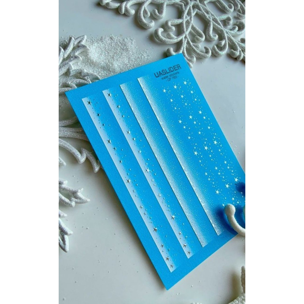 Vodolepky na nechty Color And Foil 763