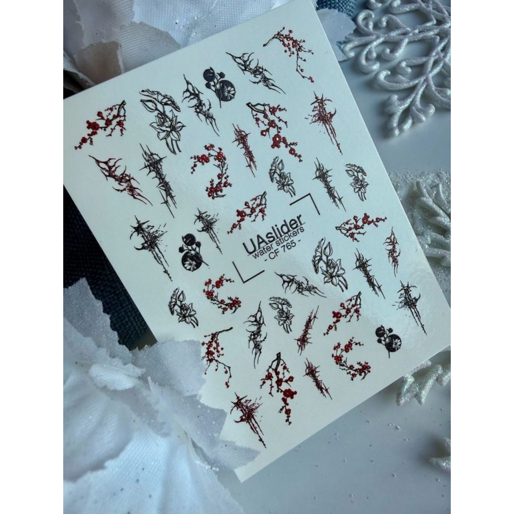 Vodolepky na nechty Color And Foil 765