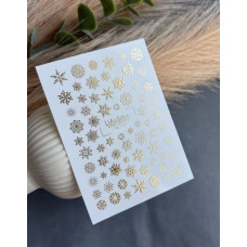 Vodolepky na nechty Folia FG 119 gold