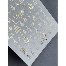 Vodolepky na nechty Folia FG 122 gold
