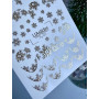 Vodolepky na nechty Folia FG 301 gold