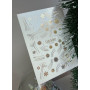Vodolepky na nechty Folia FG 303 gold
