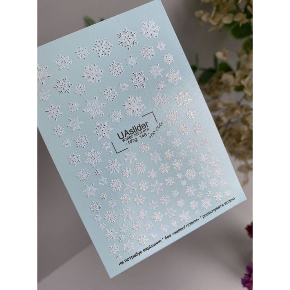 Vodolepky na nechty Color And Foil 146