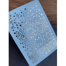 Vodolepky na nechty Color And Foil 053
