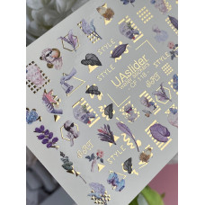 Vodolepky na nechty Color And Foil 118
