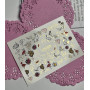 Vodolepky na nechty Color And Foil 136