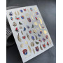 Vodolepky na nechty Color And Foil 151