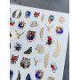Vodolepky na nechty Color And Foil 151