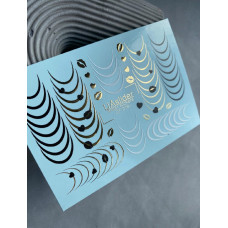 Vodolepky na nechty Color And Foil 216