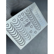 Vodolepky na nechty Color And Foil 259