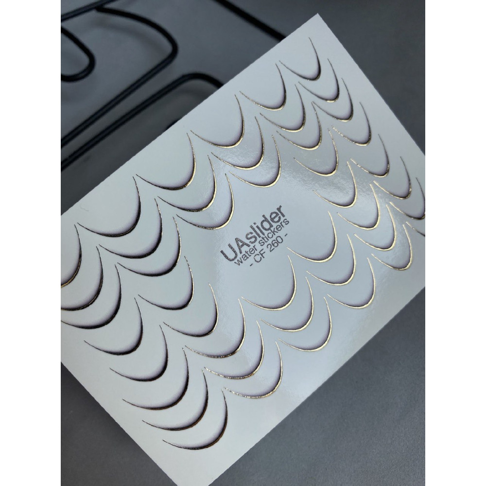 Vodolepky na nechty Color And Foil 260
