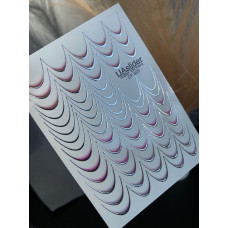 Vodolepky na nechty Color And Foil 325