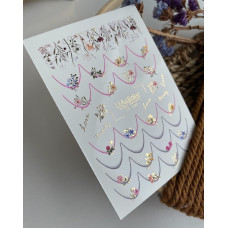 Vodolepky na nechty Color And Foil 444