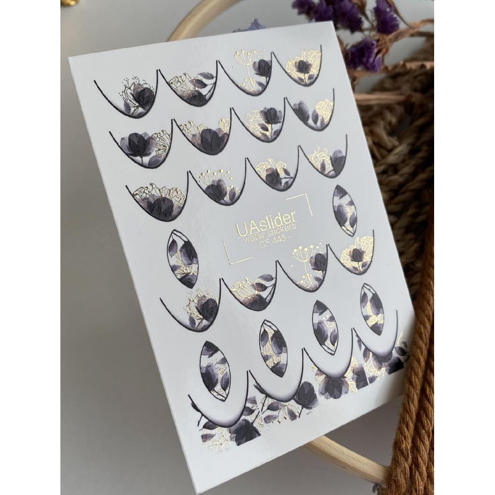 Vodolepky na nechty Color And Foil 445