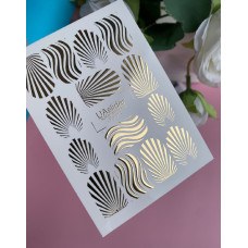 Vodolepky na nechty Folia FG 012 gold