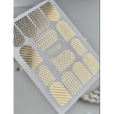 Vodolepky na nechty Folia FG 013 gold
