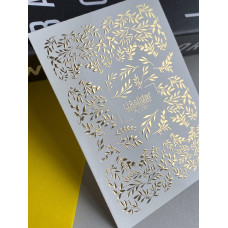 Vodolepky na nechty Folia FG 030 gold