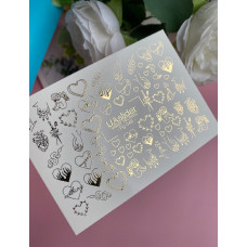 Il design degli slider Folia FG 048 gold