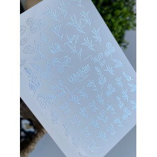 Vodolepky na nechty Folia FS 266 silver