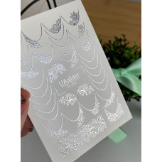 Vodolepky na nechty Folia FG 289 silver