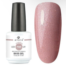 Atica cover base Pink Shimmer, 15ml