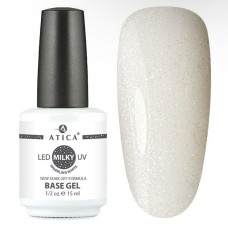 Atica cover base Milky Sparkling White, 15ml