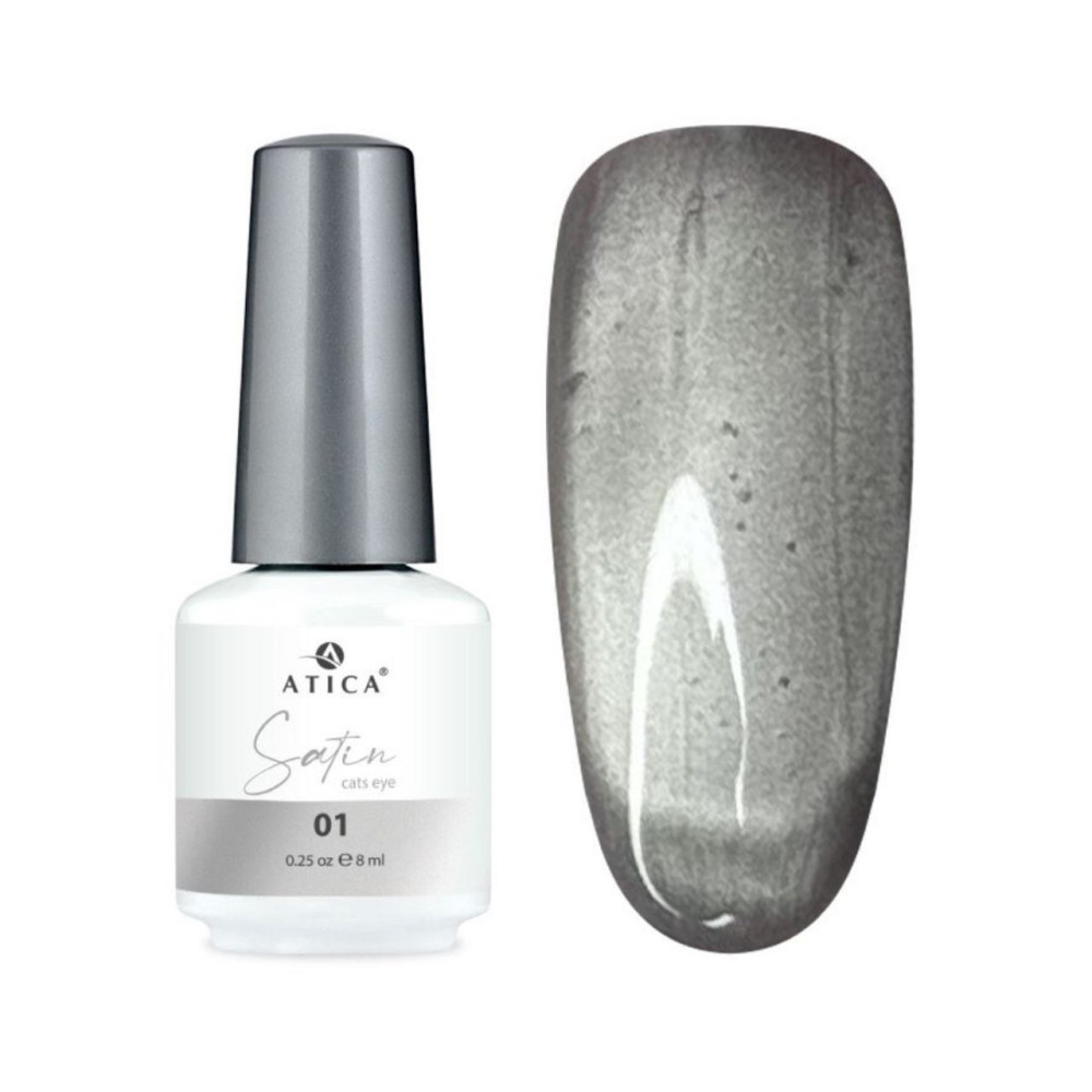 Atica Gel lak Satin Cats Eye 01, 8 ml
