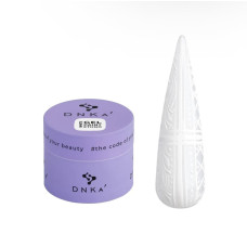 Gél na zdobenie nechtov DNKa' Paint ETHNO (biely), 5 ml