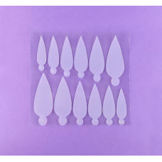Dnka Professional nail molds, 36pcs #0001