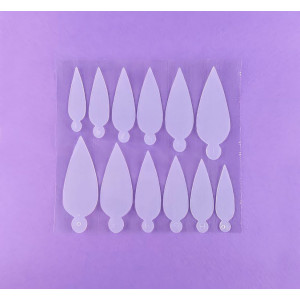 Dnka Professional nail molds, 36pcs #0001