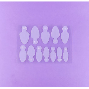 Dnka Professional nail molds, 36pcs #0003