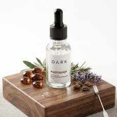 Dark Suchý olej na nechtovú kožičku s trblietkami PHOTOSHOP 10 ml