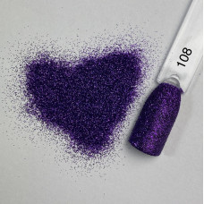 ZDOBENÍ NA NEHTY GLITTER - 108, 2,5 g