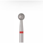 Diamantová fréza gulička ÜLKA 4 mm (červený prúžok) B040-F